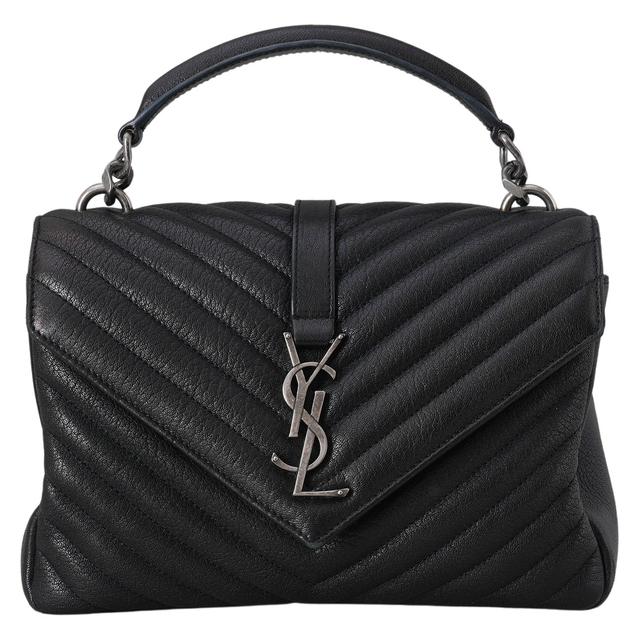 YVES SAINT LAURENT(USED)생로랑 487213 컬리지 미듐 체인백